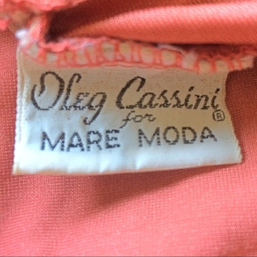 Oleg Cassini for Mare Moda VTG Swimsuit Size 8 - Picture 7 of 8